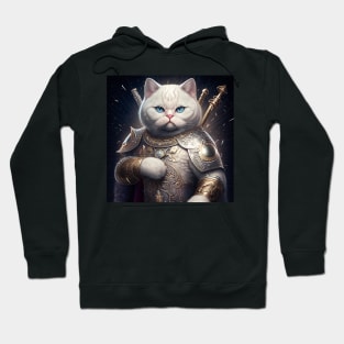 Warrior British Shorthair Hoodie